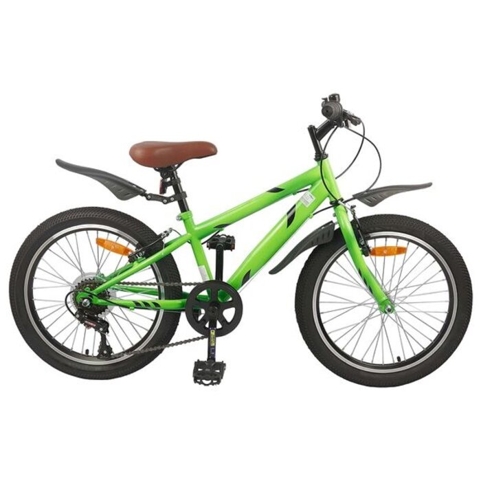 Vidaxl Vélo enfant 24 pouces 6 vitesses Vert - 35% de remise