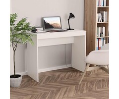 Vidaxl Bureau moderne blanc 90x40x72 cm - 33% de remise