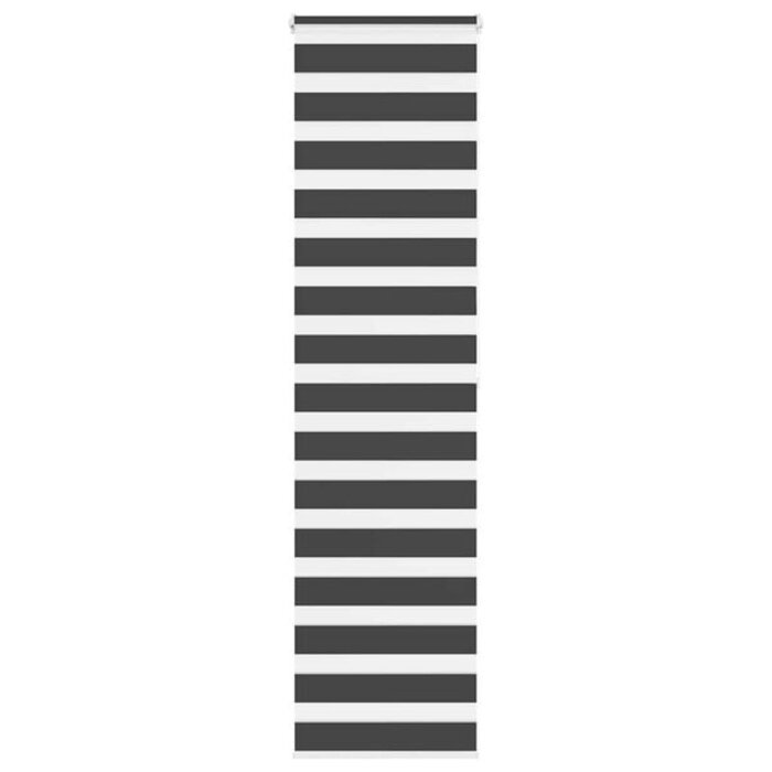 Vidaxl Store enrouleur jour nuit 60x200cm noir - 29% de remise
