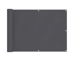Vidaxl Brise-vue pour balcon 75x600 cm Anthracite - 31% de remise