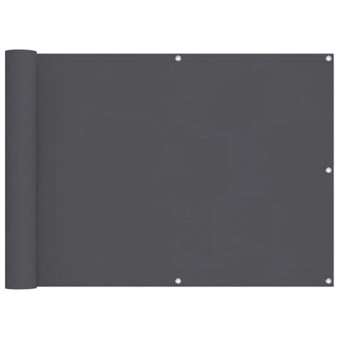Vidaxl Brise-vue pour balcon 75x600 cm Anthracite - 31% de remise