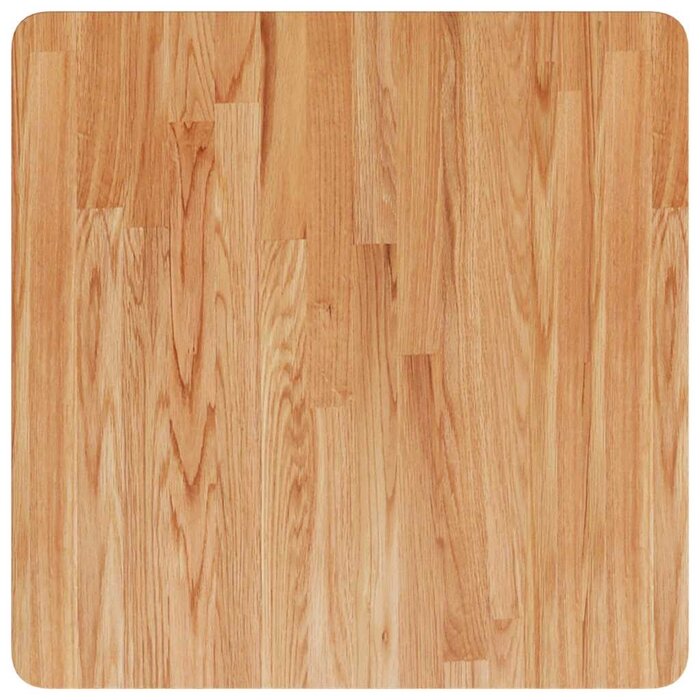 Vidaxl Plateau de table en chêne massif 60x60cm - 34% de remise