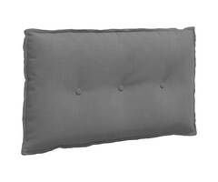 Vidaxl Coussin de dossier 80x50x19cm Gris foncé - 31% de remise - Déballé