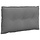 Coussin de dossier 80x50x19cm Gris foncé - 31% de remise - Déballé