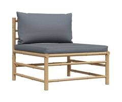 Vidaxl Canapé de jardin central bois taille L - 33% de remise