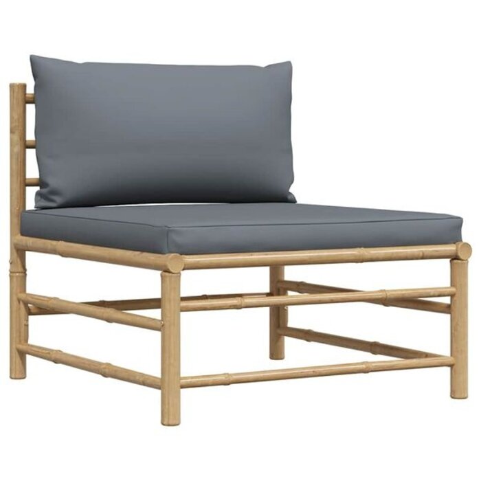 Vidaxl Canapé de jardin central bois taille L - 33% de remise