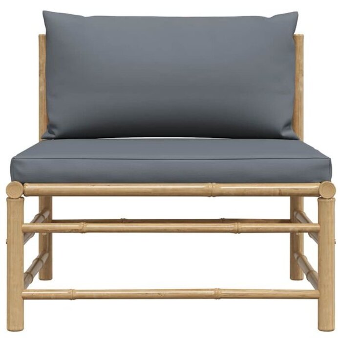 Vidaxl Canapé de jardin central bois taille L - 33% de remise