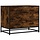 Commode 3 tiroirs chêne fumé 70x41x56cm - 34% de remise