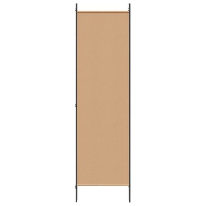 Vidaxl Paravent 5 panneaux beige 250 x 180 cm - 32% de remise