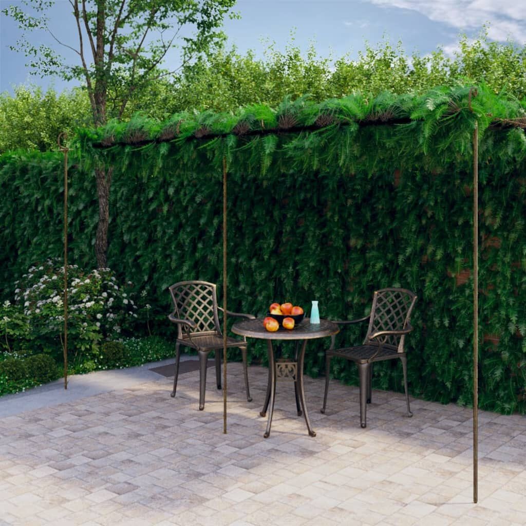 Vidaxl Pergola de jardin en fer forgé - 6 x 3 m - 35% de remise