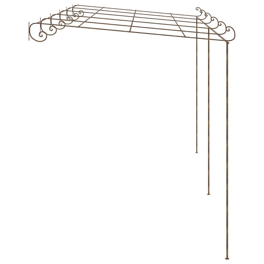 Vidaxl Pergola de jardin en fer forgé - 6 x 3 m - 35% de remise