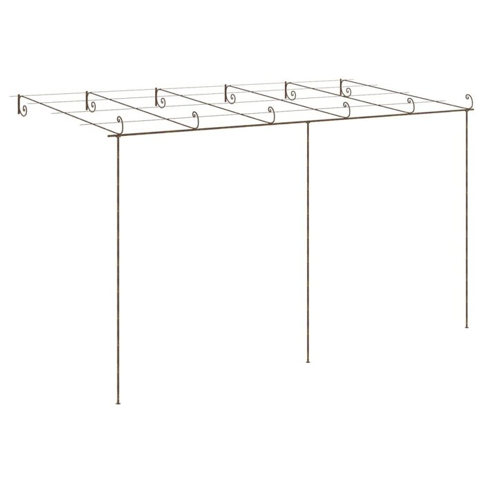 Vidaxl Pergola de jardin en fer forgé - 6 x 3 m - 35% de remise