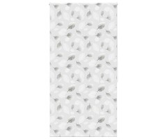 Vidaxl Store enrouleur de douche 140x240cm motif feuilles - 32% de remise