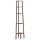 Étagère d'angle 5 niveaux, 180cm, marron et noir - 34% de remise