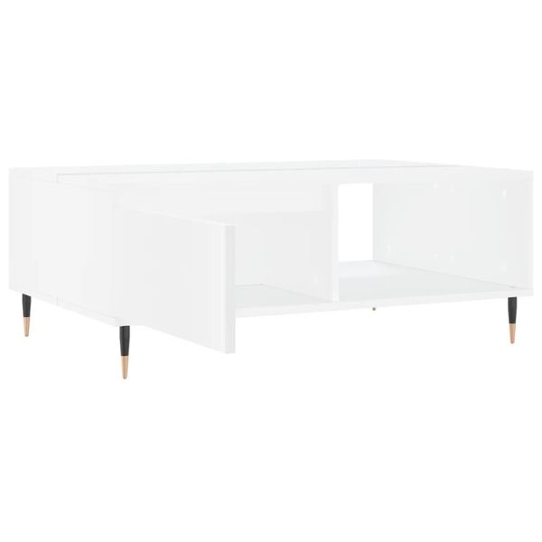 Vidaxl Table basse rectangulaire 90x60x35cm blanche - 33% de remise