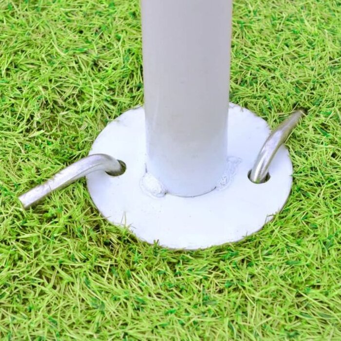 Vidaxl Tonnelle étoilée hexagonale 14m - Blanc - 35% de remise