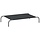 Panier pour chien surélevé 110x65cm - Noir - 31% de remise