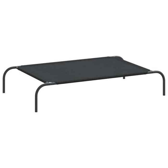 Vidaxl Panier pour chien surélevé 110x65cm - Noir - 31% de remise