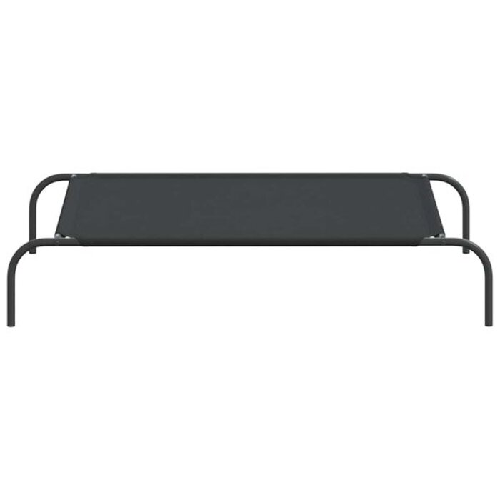 Vidaxl Panier pour chien surélevé 110x65cm - Noir - 31% de remise