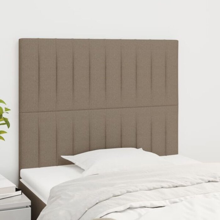 Vidaxl Tête de lit taupe 90x118/128 cm - 29% de remise