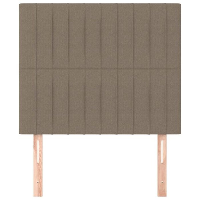 Vidaxl Tête de lit taupe 90x118/128 cm - 29% de remise