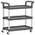 Chariot de service 3 niveaux 77x34x72 cm - 34% de remise