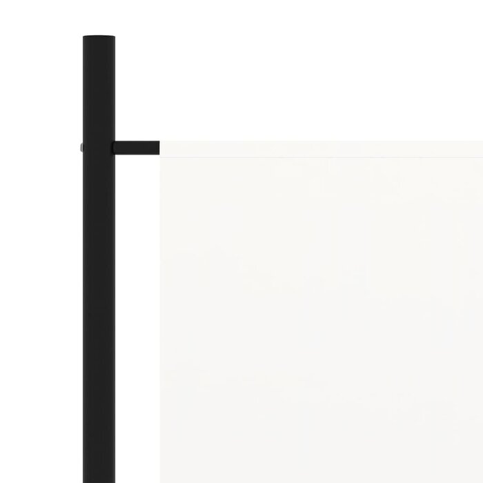 Vidaxl Paravent 3 panneaux 260x180 cm blanc - 33% de remise