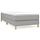 Cadre de lit en tissu gris clair 100 x 200 cm - 34% de remise