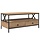 Table basse rectangulaire effet chêne - 100x51 cm - 34% de remise