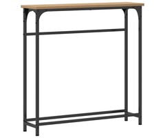 Vidaxl Console murale artisan chêne - 75 x 75 cm - 32% de remise