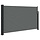 Pare-vent rétractable 120x600 cm Anthracite - 35% de remise