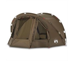 Vidaxl Tente de pêche 4 places imperméable - Vert olive - 35% de remise