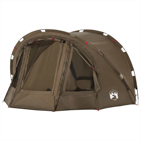 Vidaxl Tente de pêche 4 places imperméable - Vert olive - 35% de remise