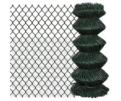 Vidaxl Grillage de clôture acier vert 0,8 x 25 m - 34% de remise
