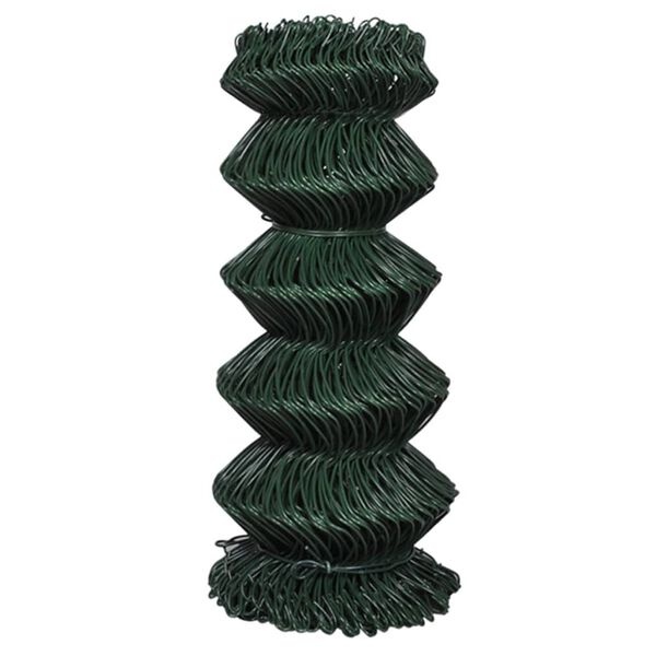 Vidaxl Grillage de clôture acier vert 0,8 x 25 m - 34% de remise
