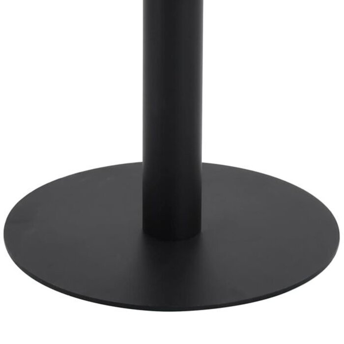 Vidaxl Table de bistrot 60x60 cm MDF brun foncé - 34% de remise