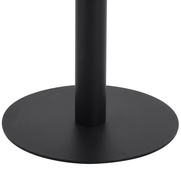 Vidaxl Table de bistrot 60x60 cm MDF brun foncé - 34% de remise