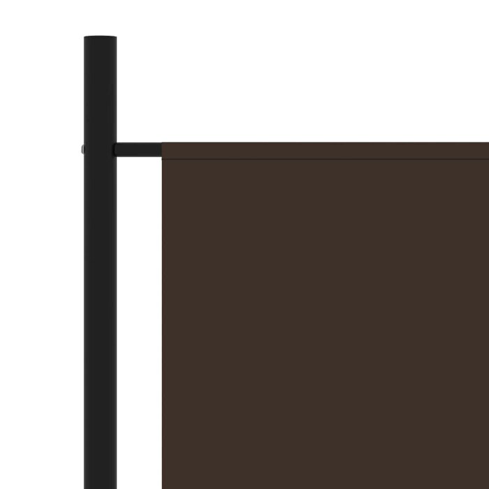 Vidaxl Paravent 3 panneaux 260x180 cm Marron - 32% de remise