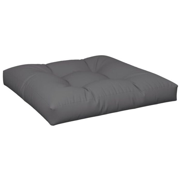 Vidaxl Lot de 2 coussins pour palette anthracite - 32% de remise