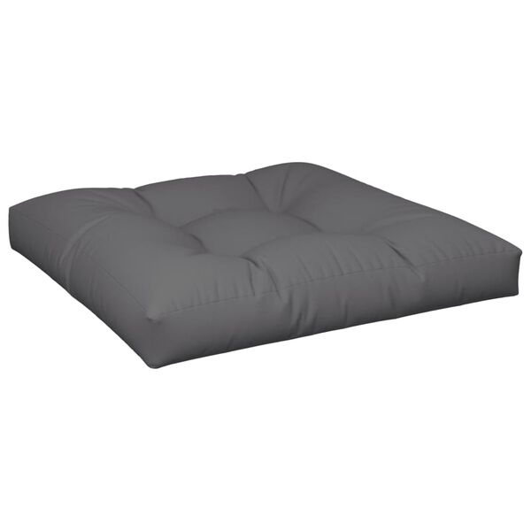 Vidaxl Lot de 2 coussins pour palette anthracite - 32% de remise