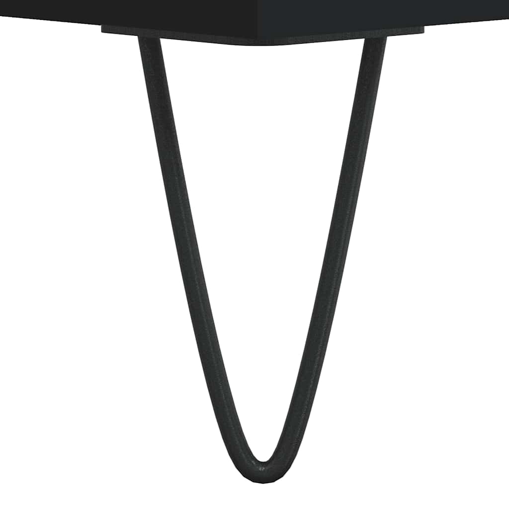 Vidaxl Buffet avec tiroirs noir 69,5x34x90 cm - 34% de remise