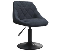 Vidaxl Tabouret de bar en velours gris foncé - 34% de remise