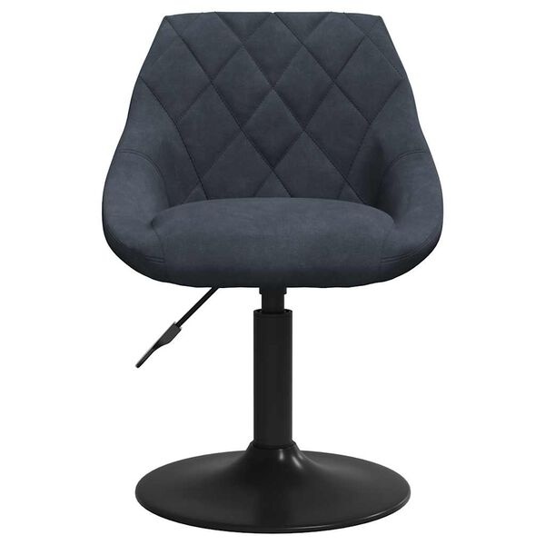 Vidaxl Tabouret de bar en velours gris foncé - 34% de remise