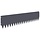 Bordures de pelouse acier anthracite 103x25cm (lot de 10) - 34% de remise