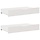 Lot de 2 tiroirs de lit 90x55x16 cm bois blanc - 34% de remise