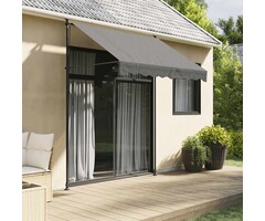 Vidaxl Store banne rétractable 200x150cm anthracite - 35% de remise