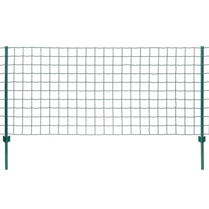 Vidaxl Clôture Euro 20 x 1 m avec 11 poteaux - 34% de remise
