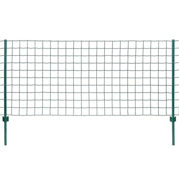 Vidaxl Clôture Euro 20 x 1 m avec 11 poteaux - 34% de remise