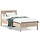 Cadre de lit en pin massif 75x190 cm - 34% de remise