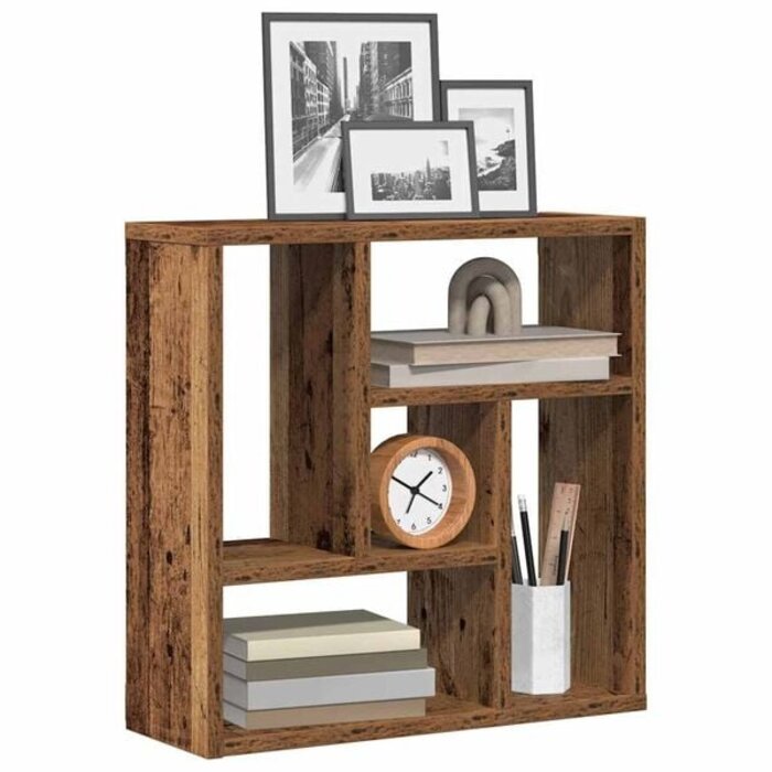 Vidaxl Étagère murale 5 compartiments bois - 45x16x45 cm - 31% de remise
